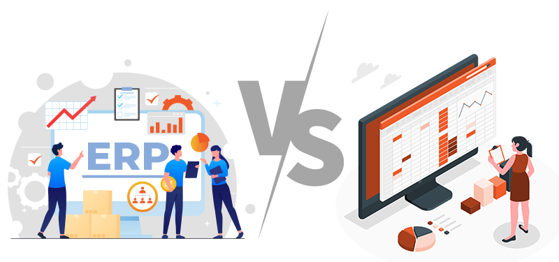 Jewelry inventory management Excel vs ERP comparison