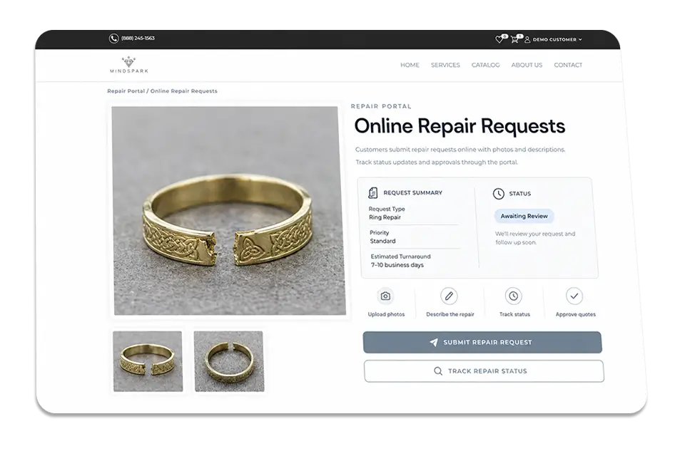 Repair request management