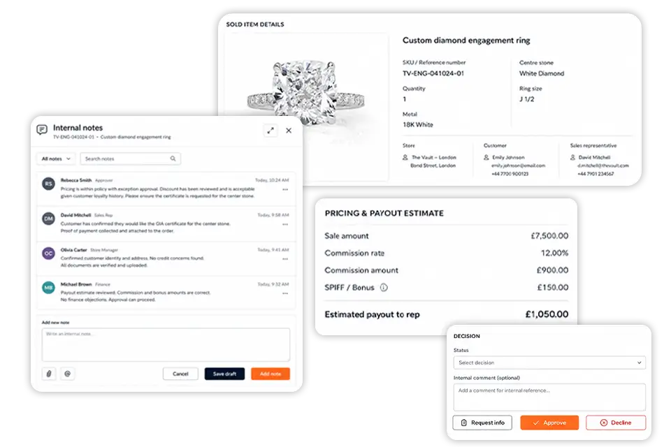 Validation & approval workflow